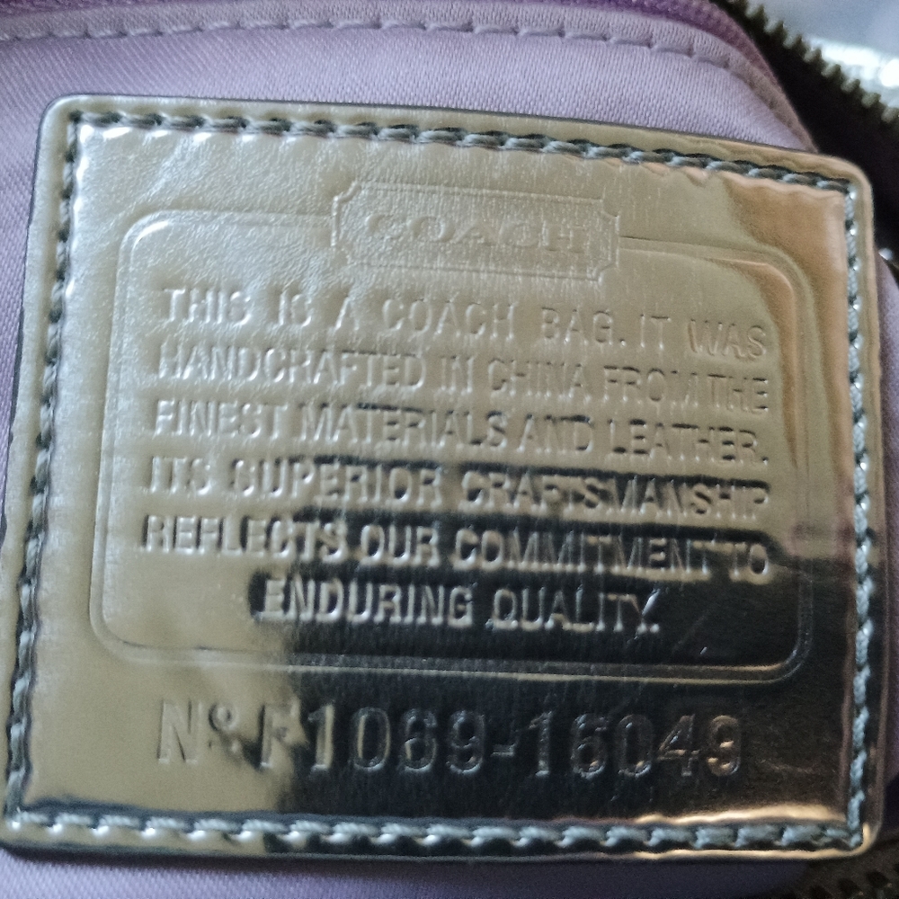 Coach Poppy Purse - Picture 2 of 5